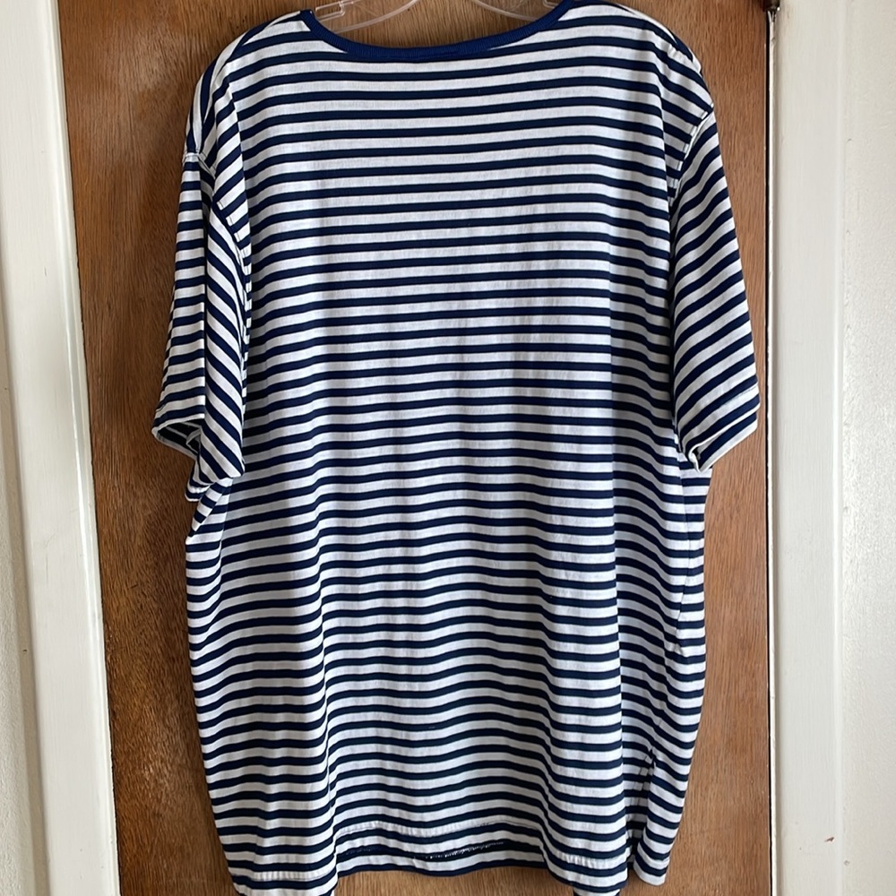 American Weekend Woman Sz 2X Nautical Casual Top - Picture 2 of 6